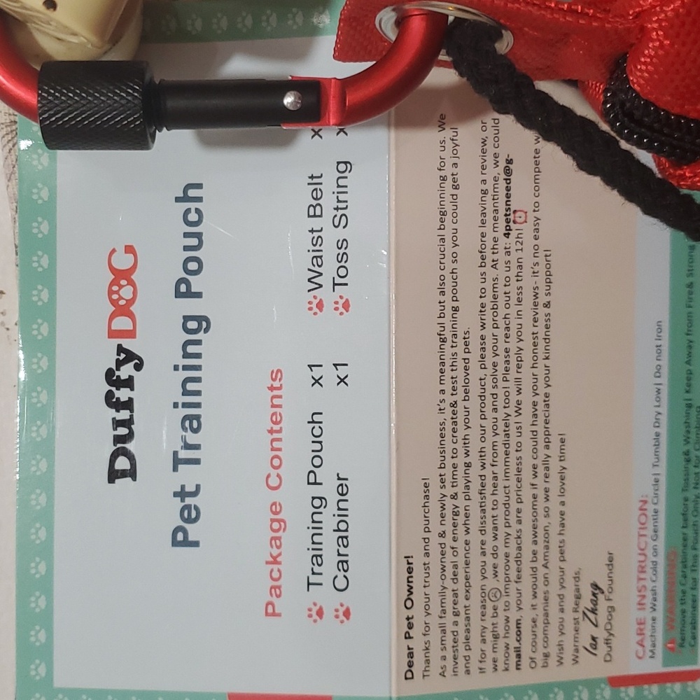 dog accesories, pet training pouch, car seat cover, bark control - Picture 2 of 4